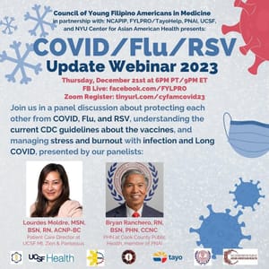 Kalusugan para sa lahat: Uniting against COVID-19, Flu, and RSV Webinar
